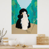 Erté - Debutante Poster (Küche)