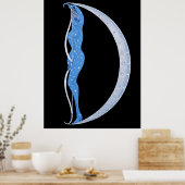 Erté - Der Buchstabe D aus der Alphabet Suite, 197 Poster (Küche)