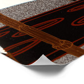 Erté - Der Duel Poster (Ecke)