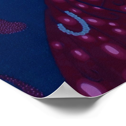 Erté - Der Traum der Erde Poster (Ecke)