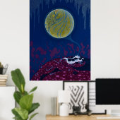 Erté - Der Traum der Erde Poster (Heimbüro)