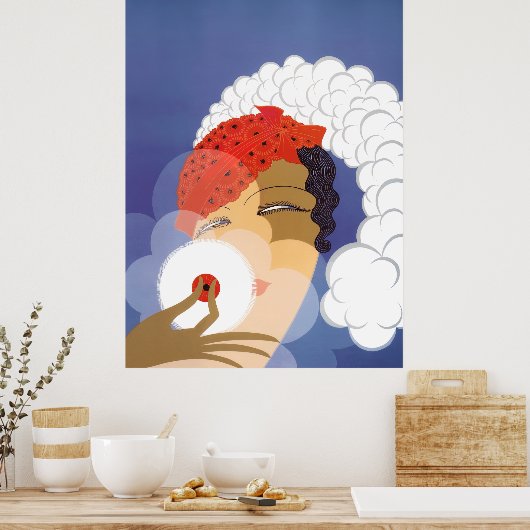 Erté - Die 20er Jahre erinnern wieder an Suite, Ma Poster (Küche)