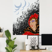 Erté - die Jahreszeiten, Winter Poster (Heimbüro)