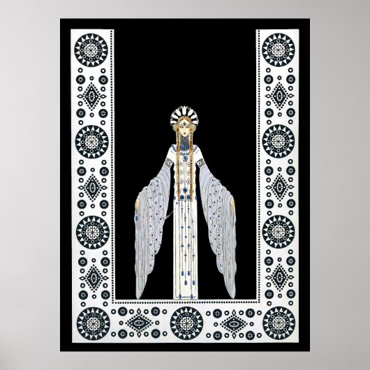 Erté - Die Juweliergown Suite, byzantinisch Poster (Vorne)