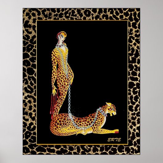 Erte - Die Leopardendame Poster (Vorne)