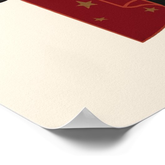 Erté - Die Sieben Todsöhne Suite, Stolz Poster (Ecke)