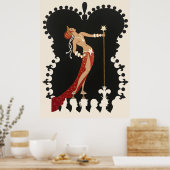 Erté - Die Sieben Todsöhne Suite, Stolz Poster (Küche)