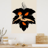 Erté - Die Sieben Todsöhner-Suite, Lust Poster (Küche)