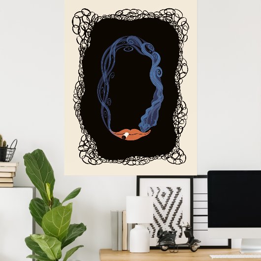 Erté - Die Zahlensuite, die Nummer 0 Poster (Heimbüro)