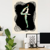 Erté - Die Zahlensuite, die Nummer 4 Poster (Heimbüro)
