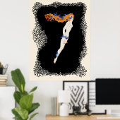 Erté - Die Zahlensuite, die Nummer 7 Poster (Heimbüro)