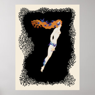 Erté - Die Zahlensuite, die Nummer 7 Poster