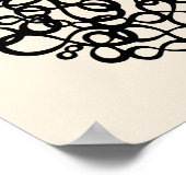 Erté - Die Zahlensuite, die Nummer 8 Poster (Ecke)