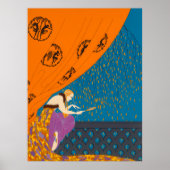 Erté - Fall Poster (Vorne)