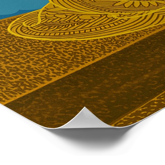 Erté - Flüge des Sieges Poster (Ecke)