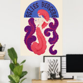 Erté - Folies Bergere Poster (Heimbüro)