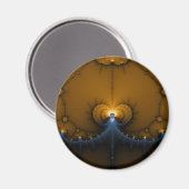 Erte - Fraktal Magnet (Vorderseite/Rückseite)