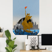 Erté - Freiheitsstatue (Tag) Poster (Heimbüro)