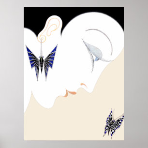 Erté - Harpers Basar, Mai 1928 Poster