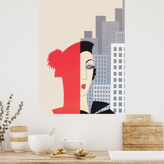 Erté - Mode Poster (Küche)