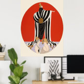 Erté - Monaco Poster (Heimbüro)