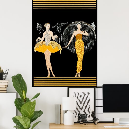 Erté - Morgentag Poster (Heimbüro)