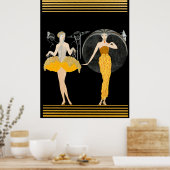 Erté - Morgentag Poster (Küche)