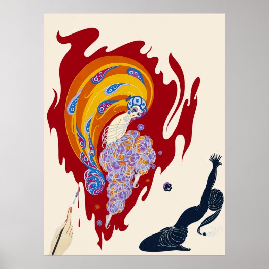 Erté - Orientalische Geschichte Poster (Vorne)