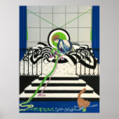 Erté - Paresseuse, 1980 Poster (Vorne)