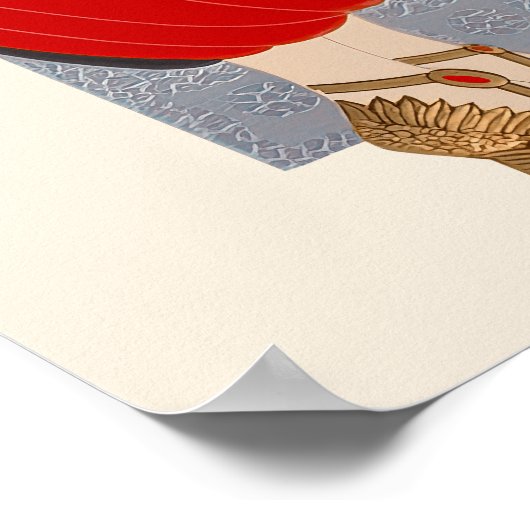 Erté - Smarald Eyes Poster (Ecke)