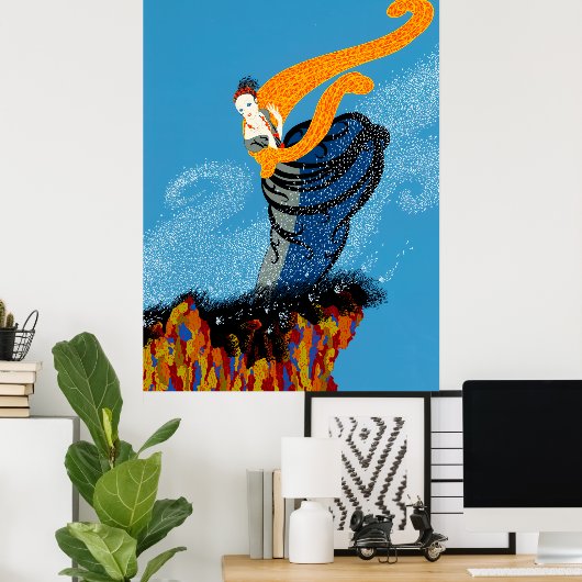 Erté - Sommerfrische Poster (Heimbüro)