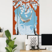 Erté - Spider Web, 1980 Poster (Heimbüro)