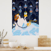 Erté - Stolen Kisses Poster (Küche)