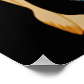 Erté - The Letter F von der Alphabet Suite, 1976 Poster (Ecke)