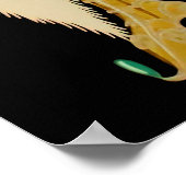 Erté - The Letter H aus der Alphabet Suite, 1976 Poster (Ecke)