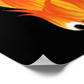 Erté - The Letter M von der Alphabet Suite, 1976 Poster (Ecke)