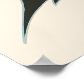 Erté - The Seven Deadly Sins Suite, Anger, 1983 Poster (Ecke)