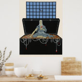 Erté - The Seven Deadly Sins Suite, Avarice Poster (Küche)