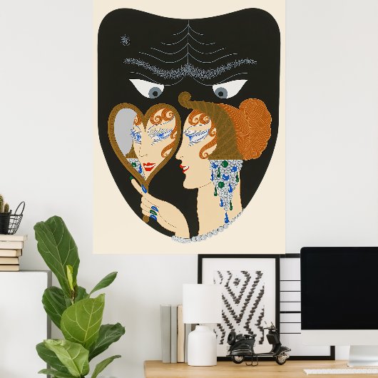 Erté - The Siven Deadsins Suite, Envy Poster (Heimbüro)