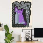Erté - The Zodiac Suite, Aquarius Poster (Heimbüro)