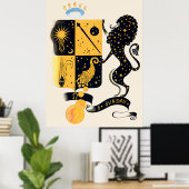 Erté - The Zodiac Suite, Leo Poster (Heimbüro)