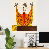 Erté - Venus Poster (Heimbüro)
