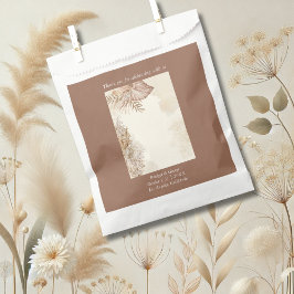 erthy boho Subtle & Sophisticding Wedding Geschenktütchen