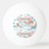 Erthy Earth Tone Clouds Ping Pong Ball Tischtennisball (Rückseite)