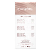 Erthy Elegance Logo Beauty, Wellness, Wellness-Cen Werbekarte (Vorne)