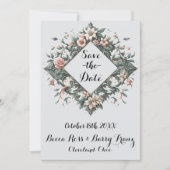 Erthy Floral Valley Save The Date (Vorderseite)