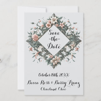 Erthy Floral Valley Save The Date