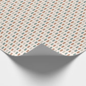 erthy Toned Modern Geometric Geschenkpapier (Ecke)