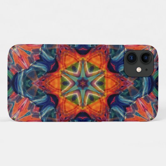 Erthy Warm Energy Kaleidoscope Gradient Case-Mate iPhone Hülle (Rückseite (Horizontal))