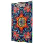 Erthy Warm Energy Kaleidoscope Gradient Klemmbrett (Links)